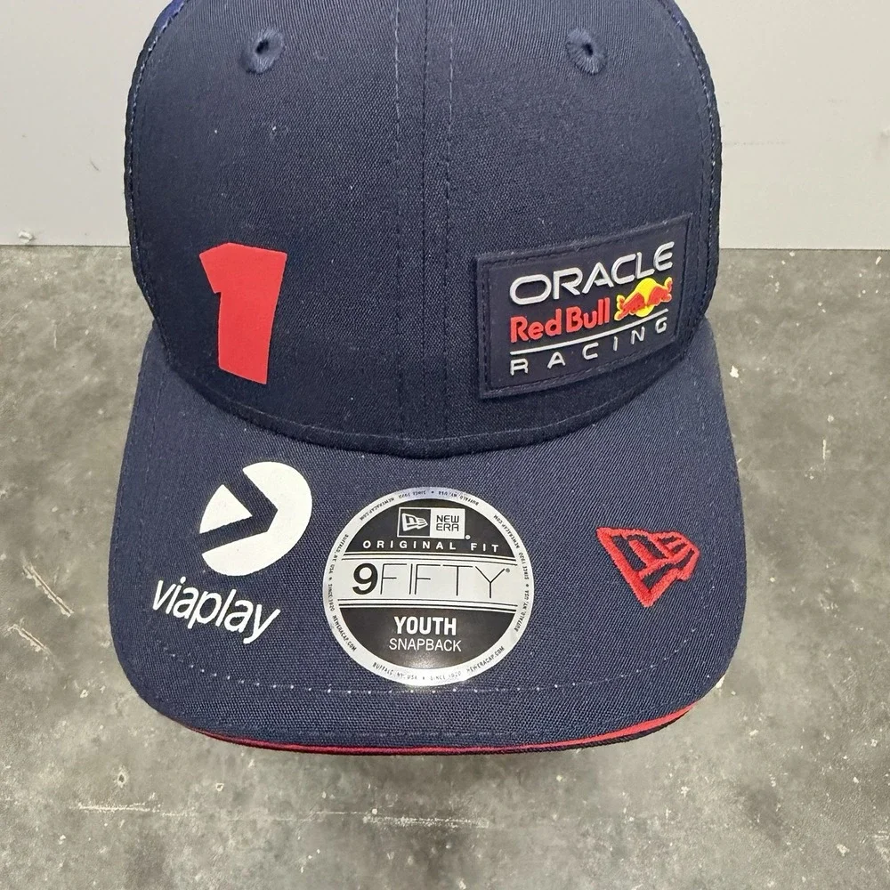 NEW Max Verstappen Oracle Red Bull Racing Cap Formula 1 - New Era 9FIFTY Youth